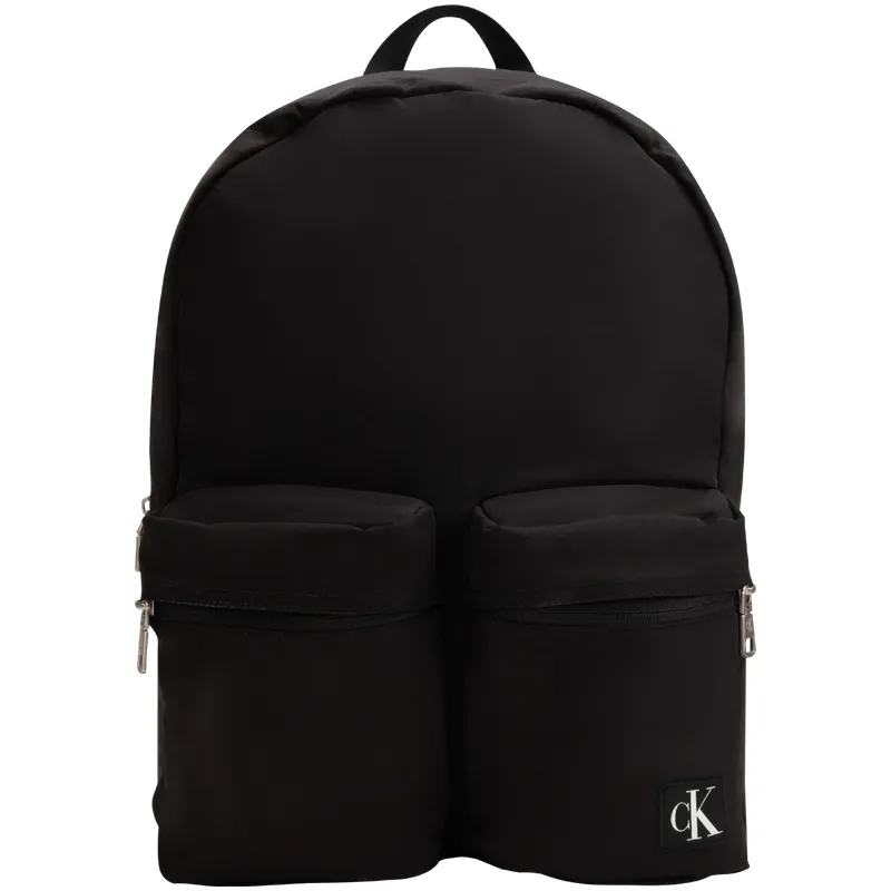 CALVIN KLEIN Fabric Backpack Men's Space Black