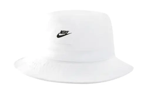 Nike Polyester Bucket Hats Kids' White