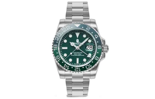 Bape Type 2 Bapex Watch Green