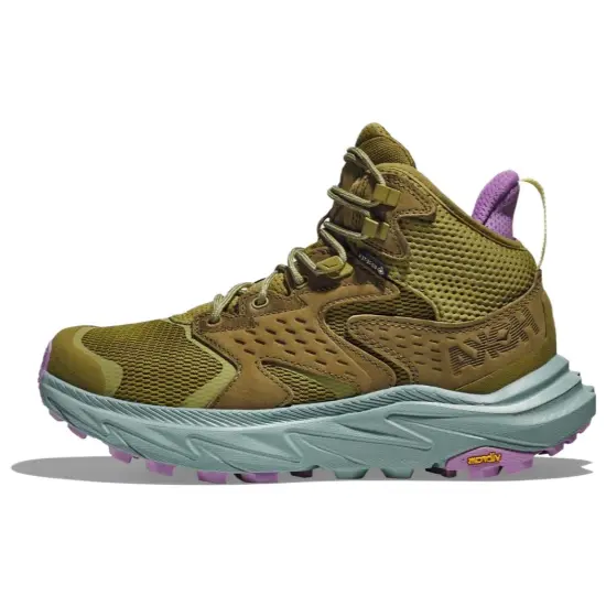 HOKA ONE ONE Anacapa 2 Mid Gore Tex Green Moss Agave Women's