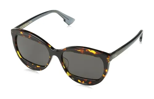 DIOR Plastic Cat Eye Sunglasses Unisex Tortoiseshell