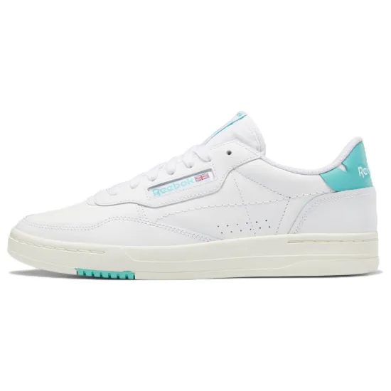 Reebok Court Peak Skateboarding Shoes Unisex Low-top White/Blue