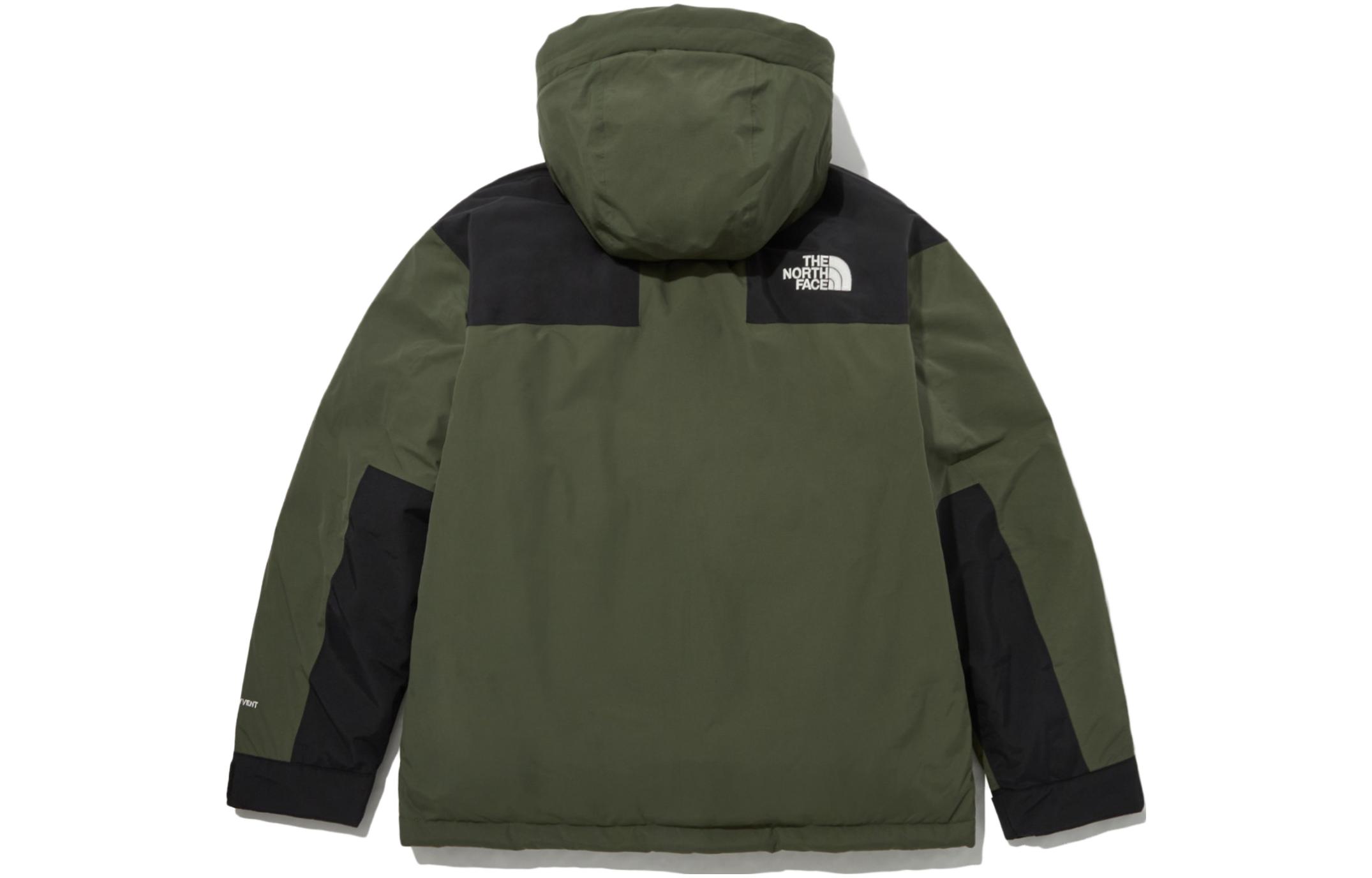 Пуховик The North Face ULTIMATE Dryvent (темно-зеленый) — фото 3