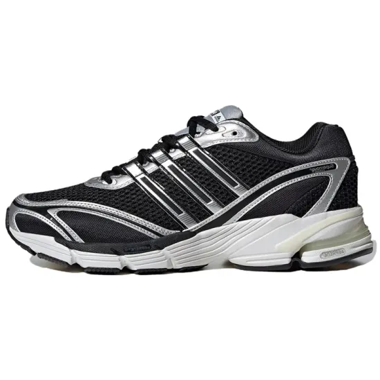 Adidas Supernova Cushion 7 Core Black Silver Metallic Crystal White