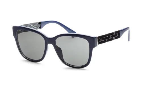 DIOR Plastic Butterfly Sunglasses Unisex Blue