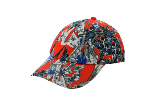 Nike Floral Print Polyester Baseball Caps Unisex Multicolor