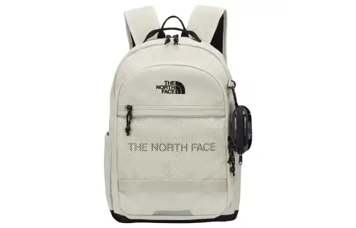 THE NORTH FACE 18L Backpack Outdoor Bag Polyester Cream Unisex