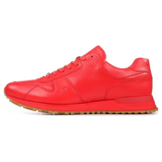 Supreme x LOUIS VUITTON Run Away Low-Top Casual Shoes Men's Red