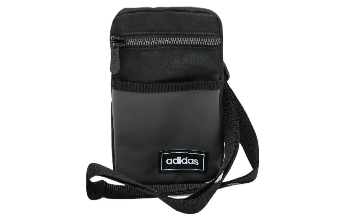 Adidas Polyester Shoulder Bag, Crossbody Bag Regular Unisex Black