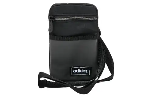 Adidas Polyester Shoulder Bag, Crossbody Bag Unisex Black