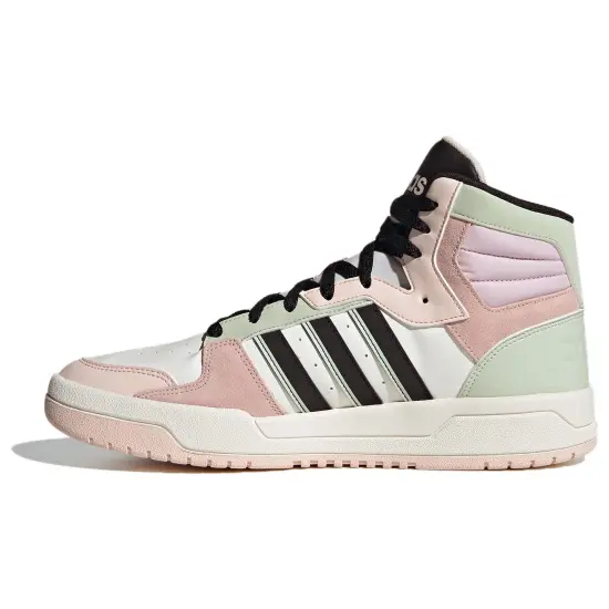 Adidas Neo Entrap Skateboard Shoes Unisex Mid-Top Pink