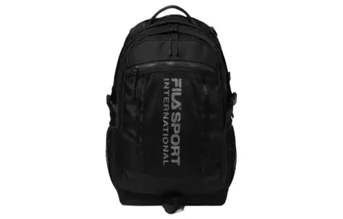 FILA Nylon Backpack Unisex Black