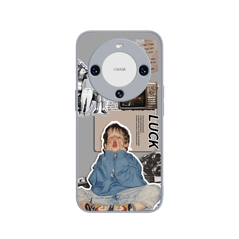 US 10 cents MSMF Huawei/HUAWEI suitable for MATE60/50/40/P30/P50/P40/P60/NOVA11/10/9PRO couple frosted glass trendy brand European and American men and women personalized retro high-end mobile phone case