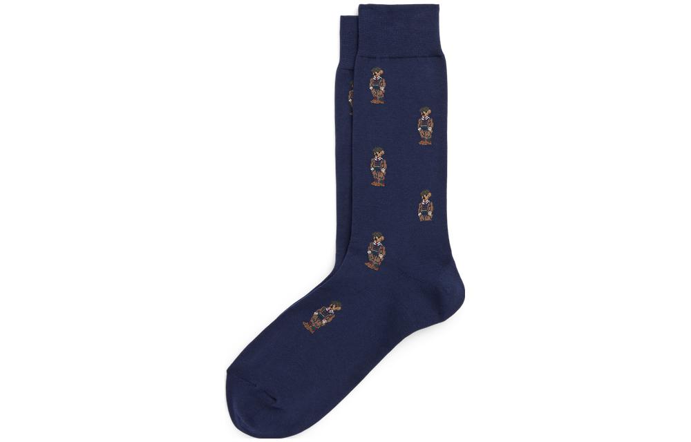 Polo Ralph Lauren Crew Socks Men’s 1 Pack Marine Blue