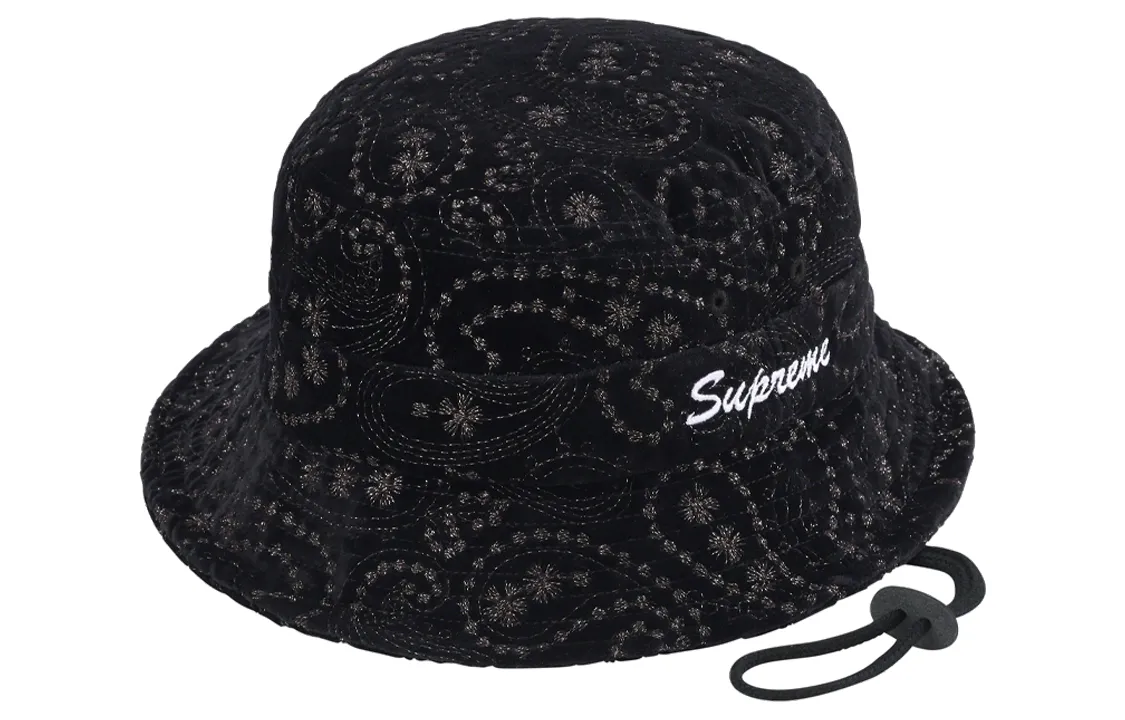 Supreme Velvet Paisley Boonie