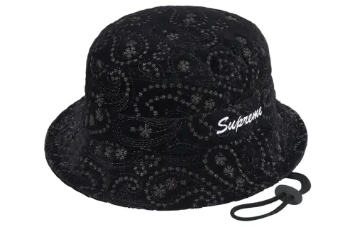 Supreme Velvet Paisley Boonie