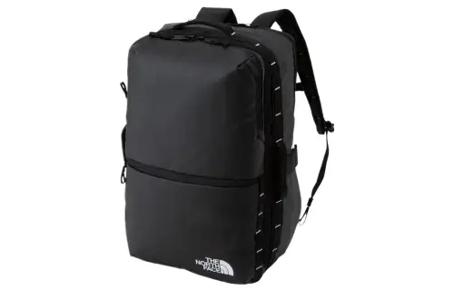 THE NORTH FACE 35L Backpack Outdoor Bag Recycled Polyester Black & White Men's
