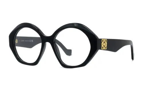LOEWE Anagram Logo Plaque Round Frame Glasses