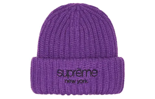 Supreme Classic Logo Chunky Ribbed Beanie