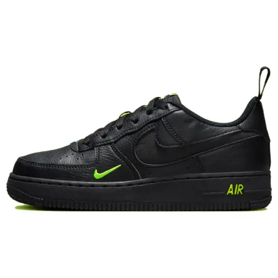 Nike Air Force 1 Low Black Volt GS