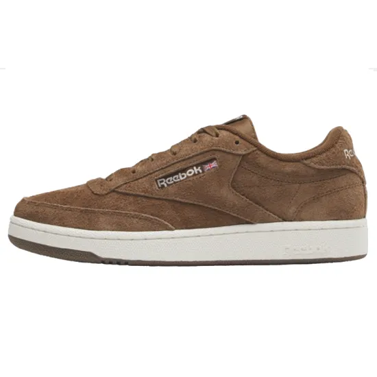 Reebok Club C Skateboarding Shoes Men Low-top Brown