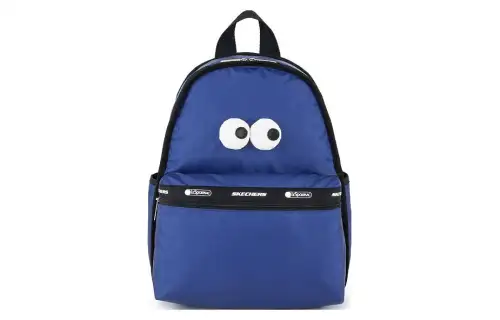 Skechers LeSportsac LePoesi, Collaboration Fabric Backpack Regular Unisex Mazarine Blue