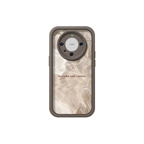 US 10 cents MSMF for Huawei/HUAWEI suitable for MATE40/M60/MT50PRO/P50/P60/P40/NOVA10/11PRO retro style coffee smudged high-end Internet celebrity personality trendy mobile phone case for men and women