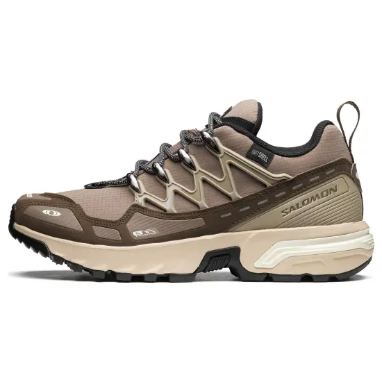 SALOMON ACS + Outdoor Performance Shoes Unisex Low-top Taupe