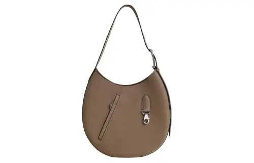HERMES Arcon Swift Calfskin Crescent Bag, Handbag, Shoulder Bag Women's Oregano Color