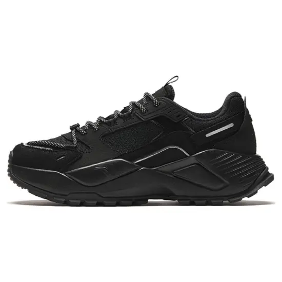 ANTA Chunky Sneakers Men Low-Top Black