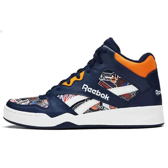 Reebok Royal BB4500 2 Vintage Basketball Shoes Unisex Mid-top Blue