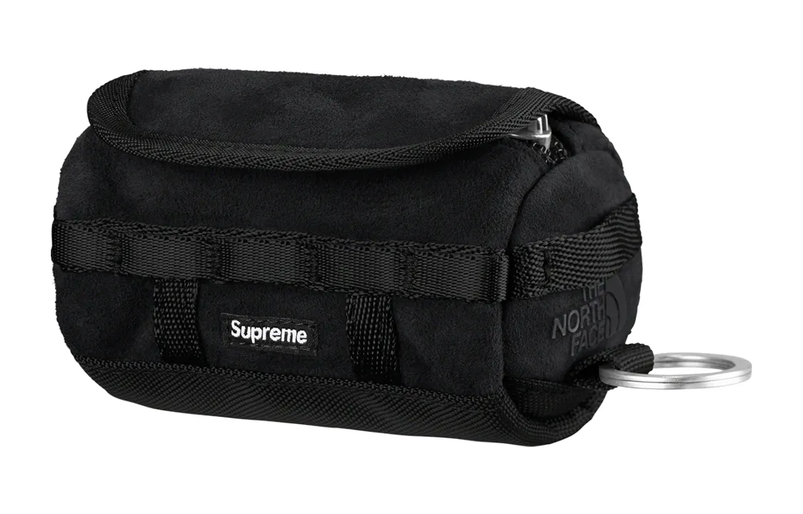 Supreme Suede Keychains Unisex Black
