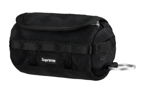 Supreme Suede Keychains Unisex Black