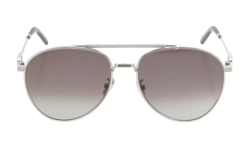 DIOR Metal Aviator Sunglasses Men's Silver