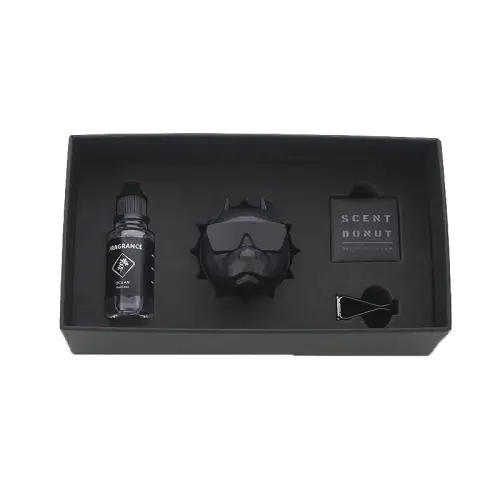 Yi Decoration Trendy Brand Sunglasses Rivets Bulldog Car Perfume Aromatherapy Air Vent Car Interior Decoration Creative High-End Goods Dog Head Supplies Men