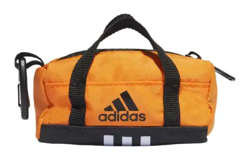 Adidas Polyamide Key Pouch Mini Unisex Orange Yellow/Black