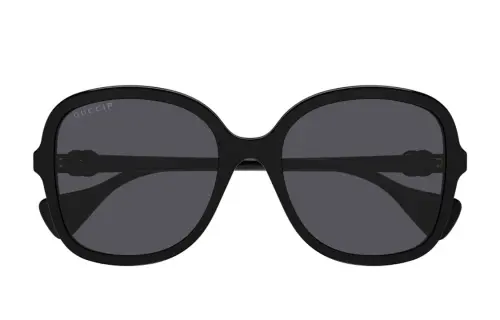 GUCCI Square Sunglasses Unisex Black