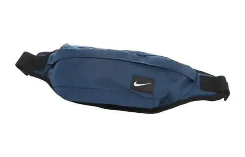 Nike Zip Closure Polyester Fanny Pack Regular Unisex Blue