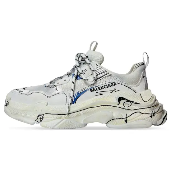 Balenciaga Triple S Sneaker 'Sketch - White'
