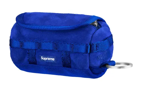 Supreme Suede Keychains Unisex Blue