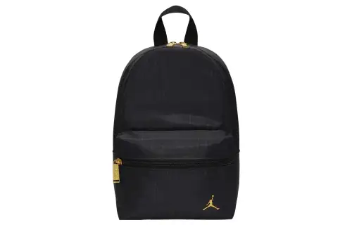 Jordan Two Way Zip Closure Nylon Backpack Mini Unisex Black