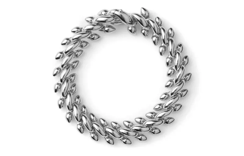 Burberry Silver Bracelets Women's Silver