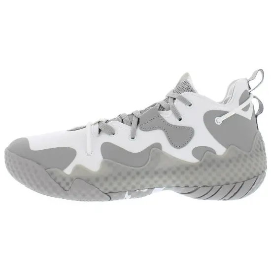 Adidas Harden Vol.6 Basketball Shoes Men Low-Top Gray White