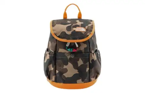 THE NORTH FACE 10L Backpack Outdoor Bag Recycled Polyester Camouflage Men's