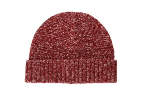 Loro Piana Cashmere Beanies Unisex Red
