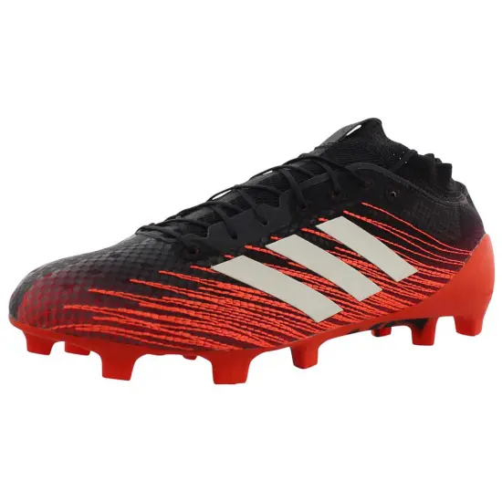 Adidas Adizero 40 Soccer Shoes Men Low-Top Black Red