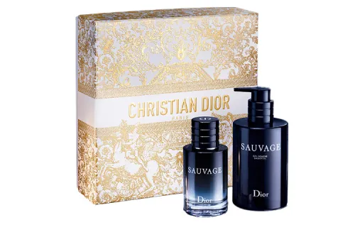 DIOR Men's antiperspirant with a light fragrance, perfume, set, lemon lavender gift box