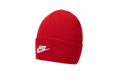 Nike Cotton Polyester Beanies Unisex Red