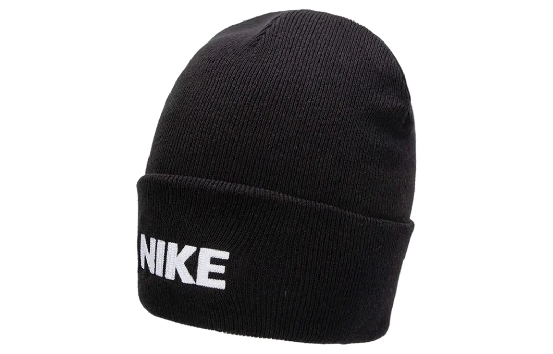 Nike Cotton, Polyester Beanies Unisex Black