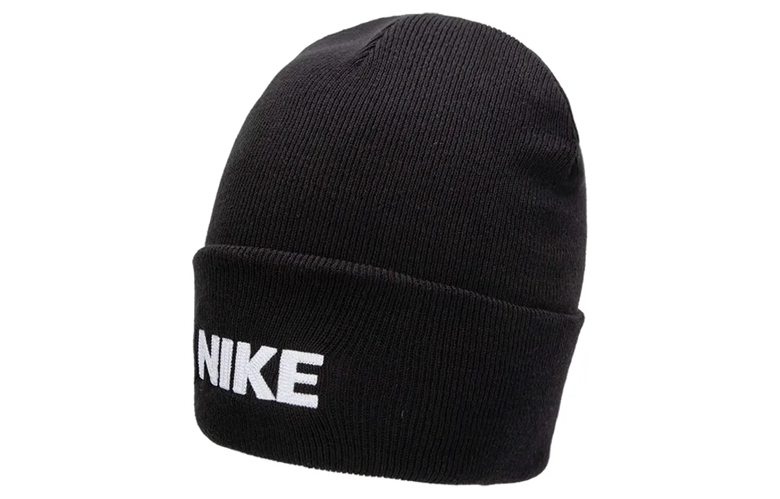 Nike Cotton, Polyester Beanies Unisex Black